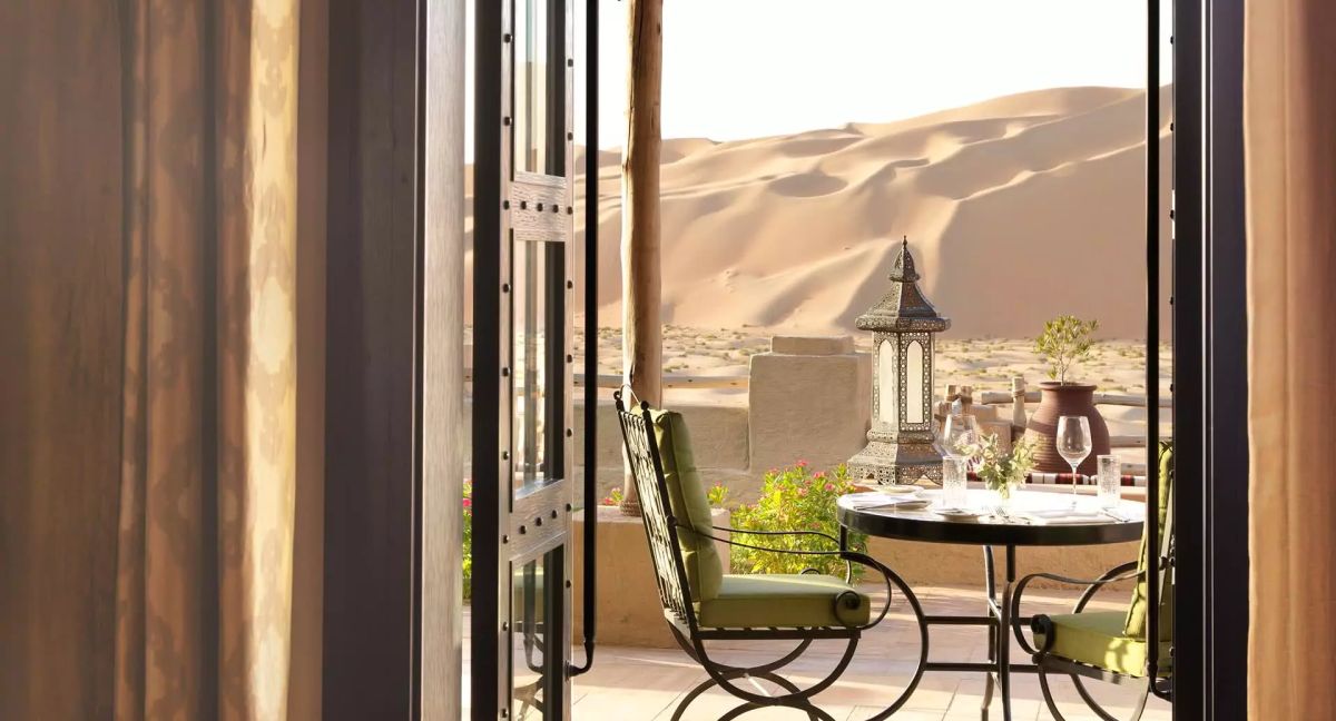 Qasr Al Sarab Resort, un miraggio nel deserto