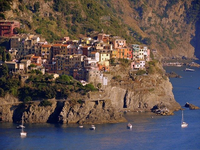 In the markets of Liguria hunting typical products