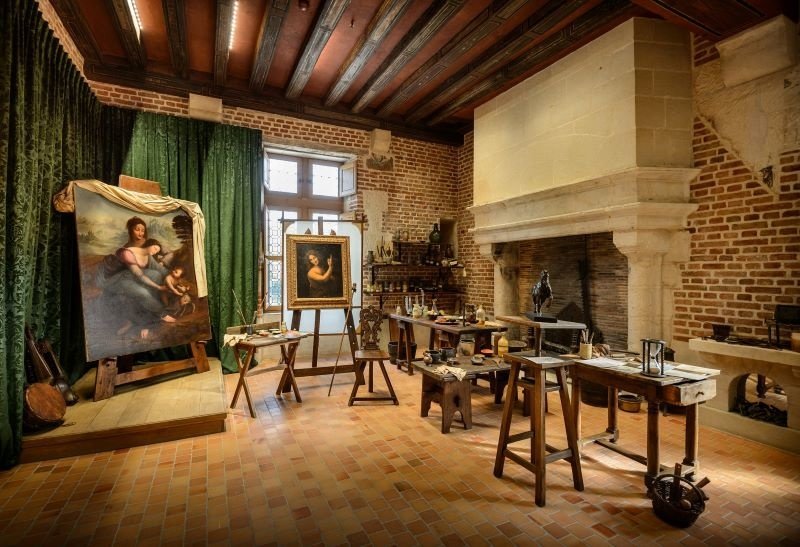 Loire Valley les-ateliers-de-leonard-de-vinci
