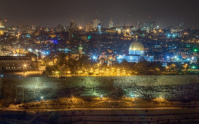 Israel, the Festival of Lights of Jerusalem