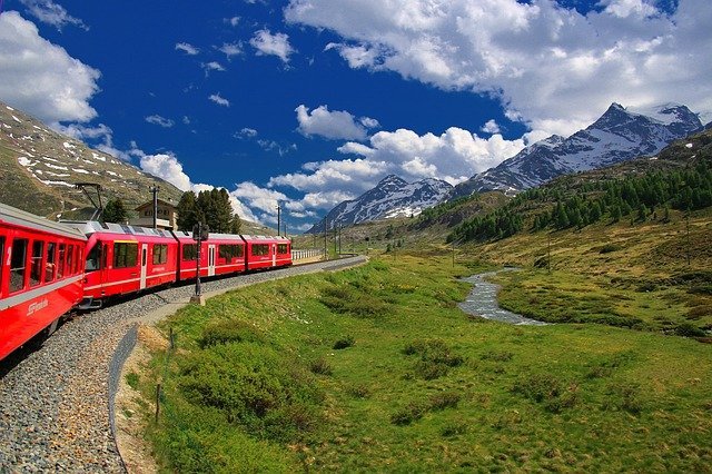 Svizzera: il paradiso dei treni