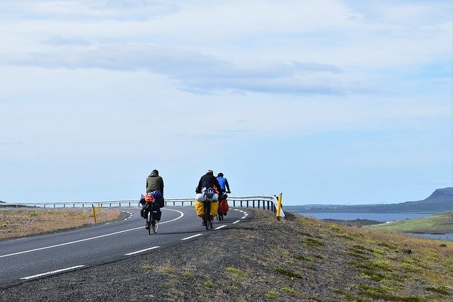 cyclists cycling cyclists