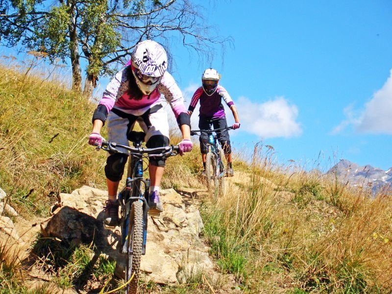 Mountainbike in Les2Alpes