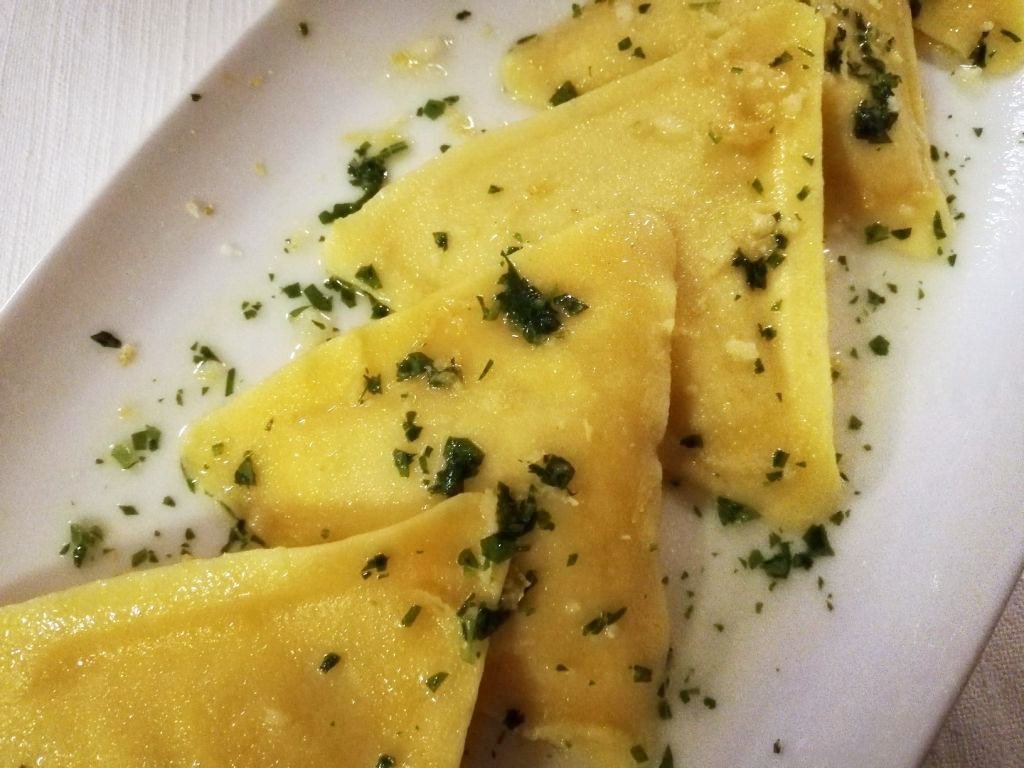 Abano Ritz ristorante Il Brutto Anatroccolo - ravioli di mare