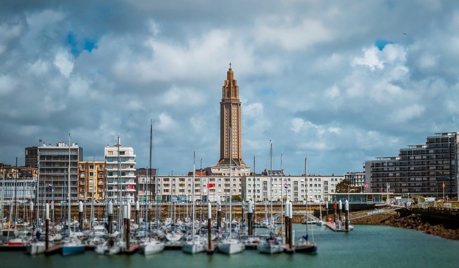 Le Havre città in Normandia