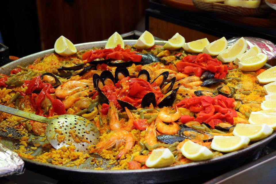 cosa mangiare in viaggio - paella