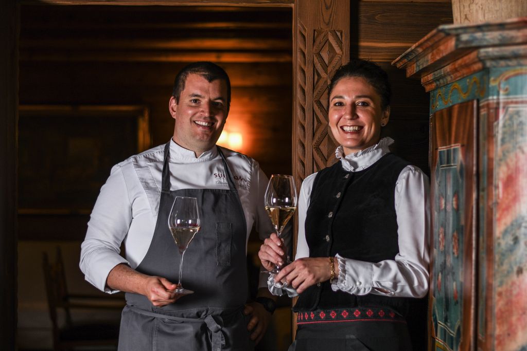 Alessandro Martellini, Ristorante Suinsom presso Hotel Tyrol a Selva ©Dolomites_Val Gardena