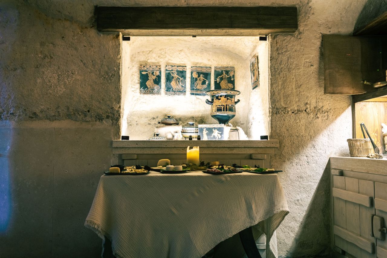 Moyseion hotel museo Matera