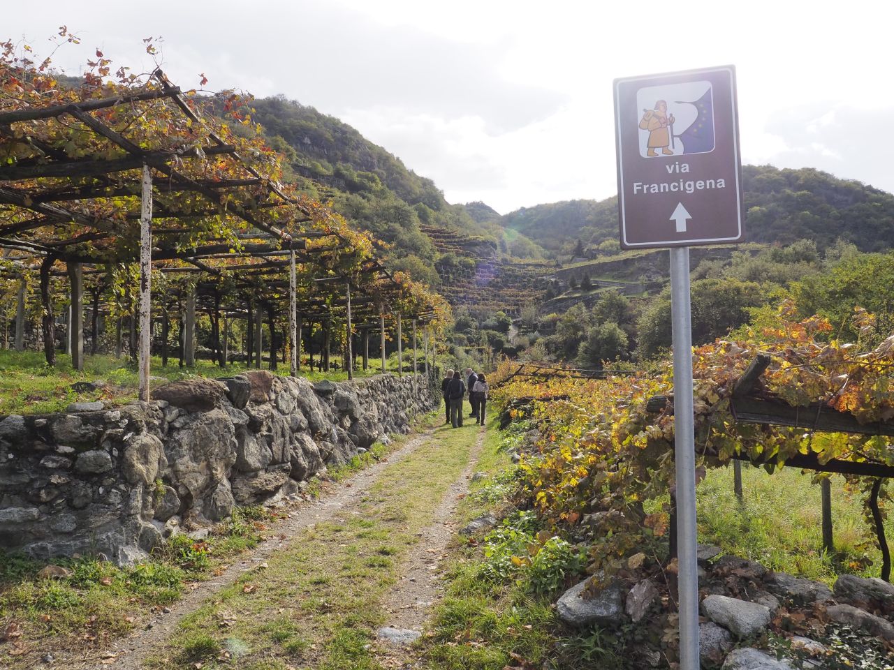 Itinerario da Carema a Ivrea sulla Via Francigena morenico-canavesana