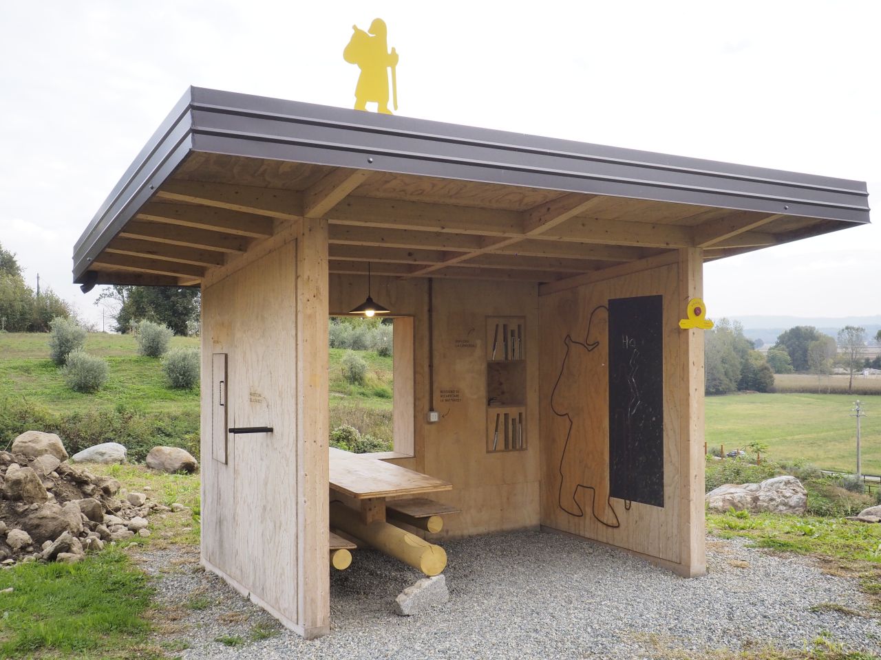 Area di sosta “Via Francigena For All” a Bollengo