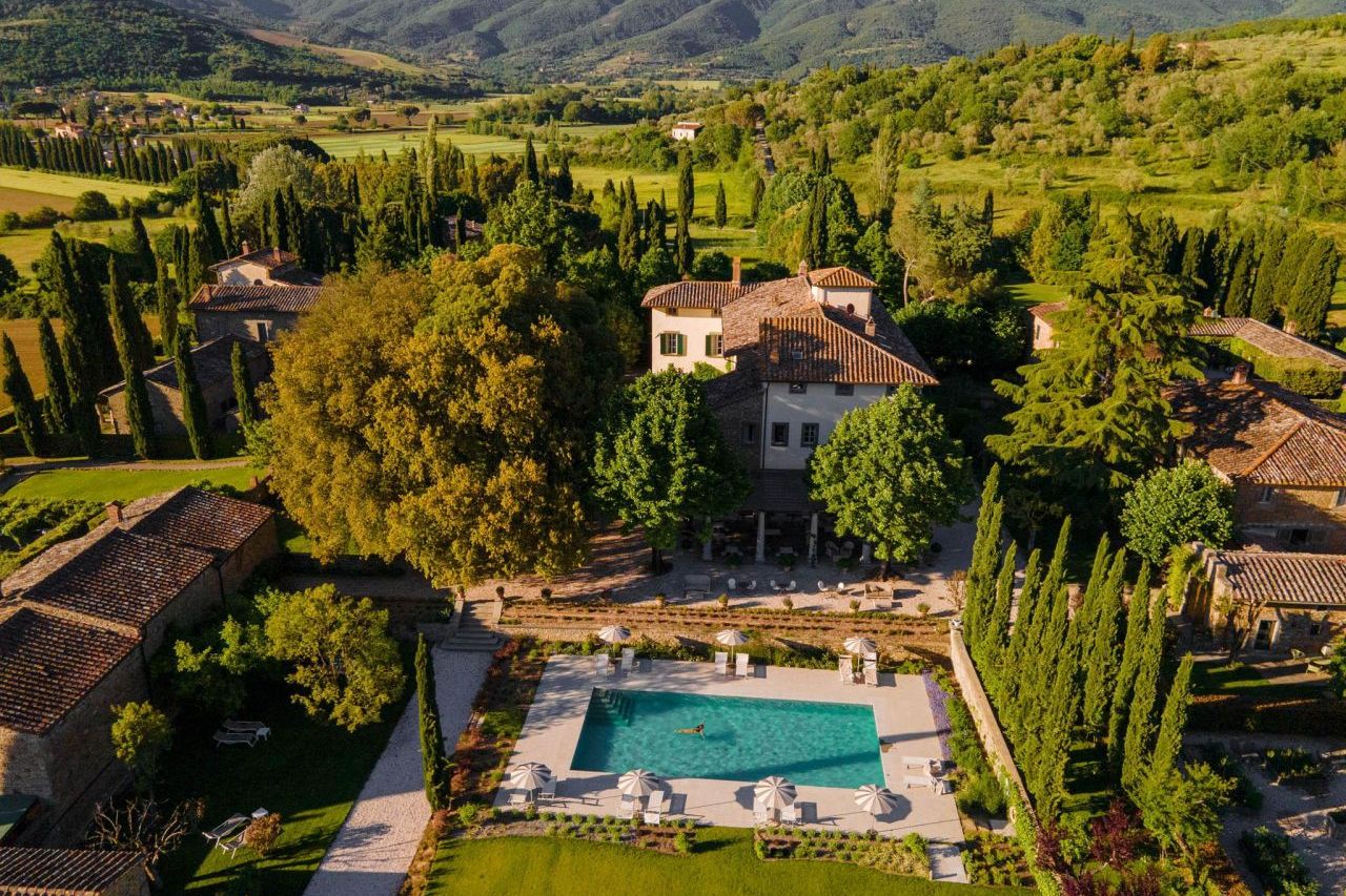 Villa di Piazzano, una dimora rinascimentale sul Lago Trasimeno