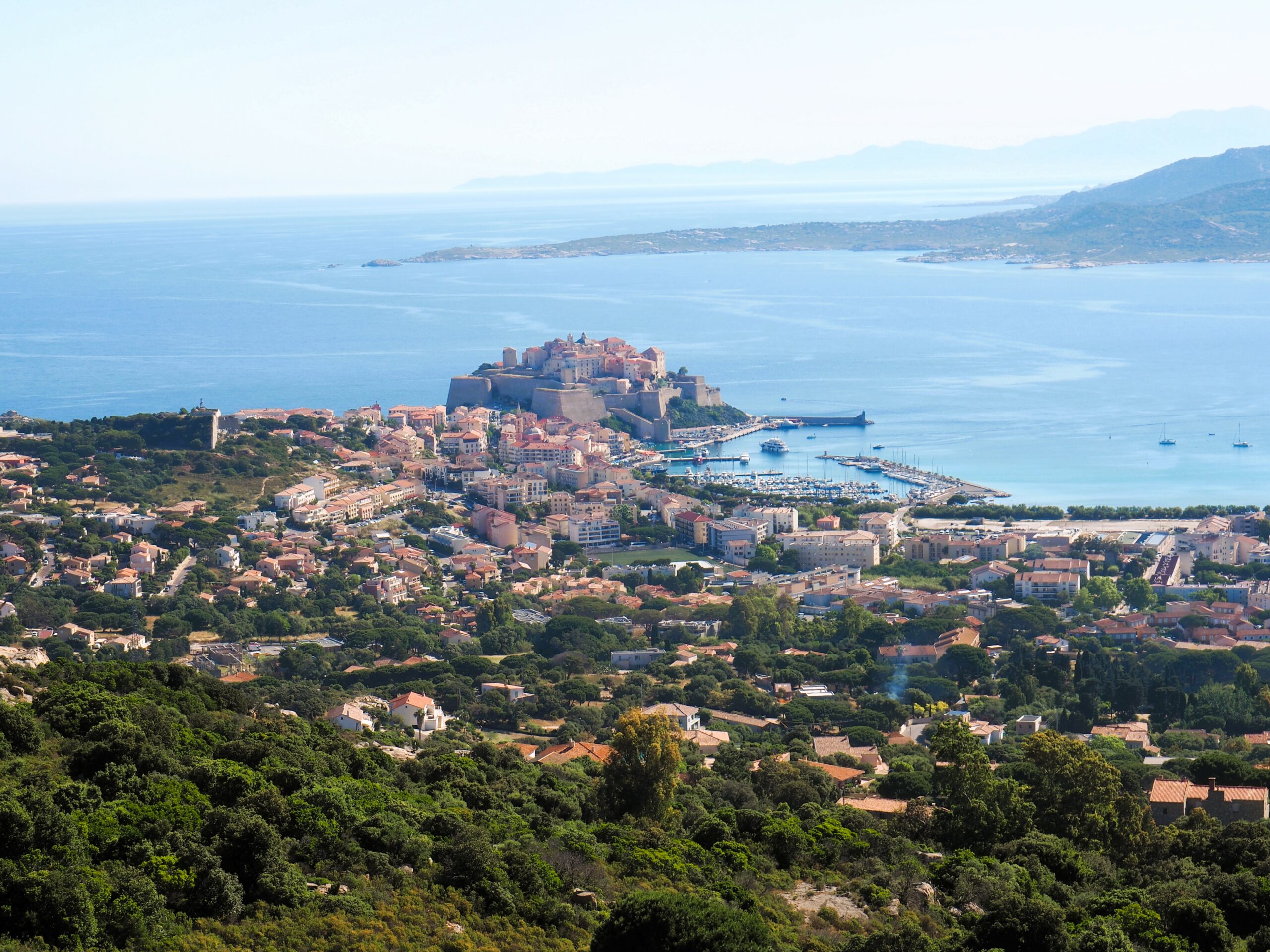 Panorama di Calvi, Corsica